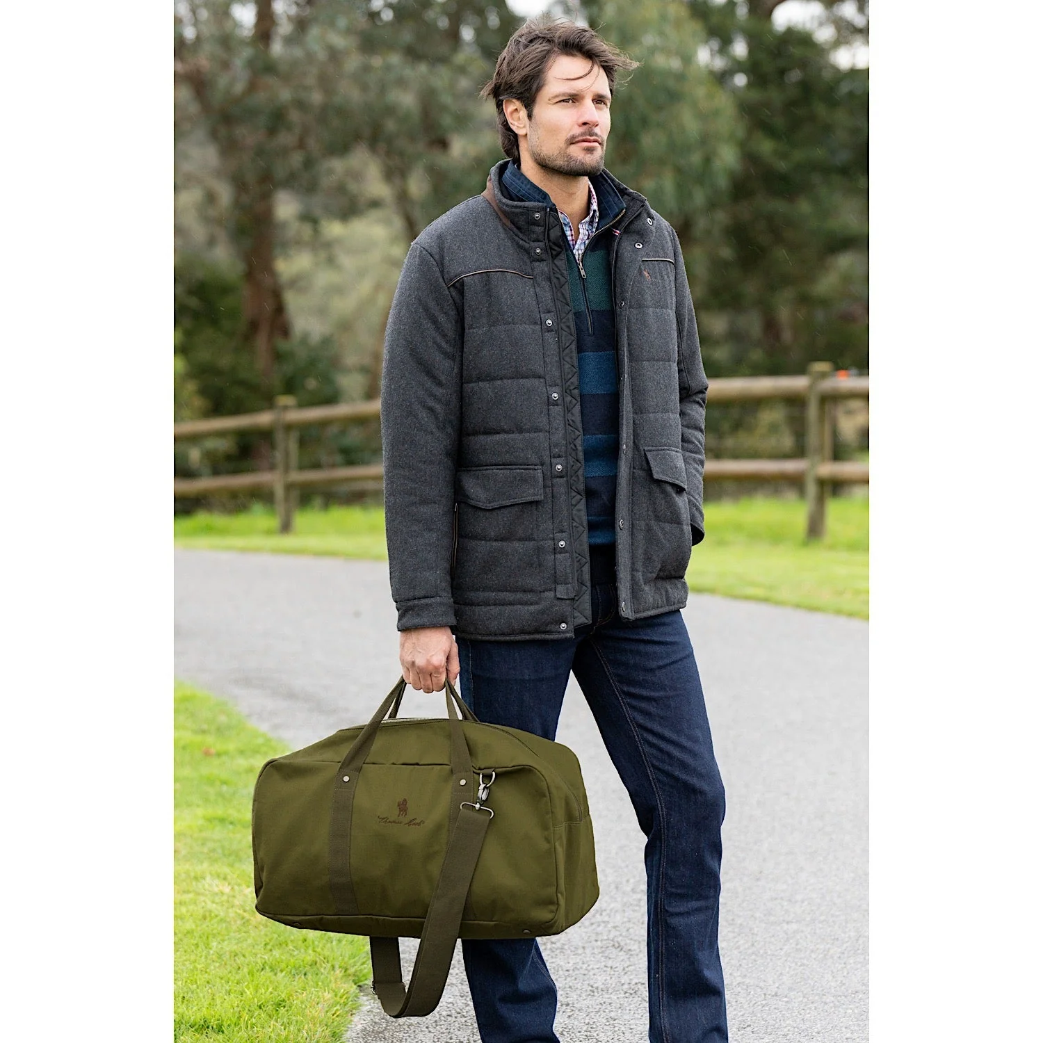 Thomas Cook Rove Duffle Bag Khaki - Image 2