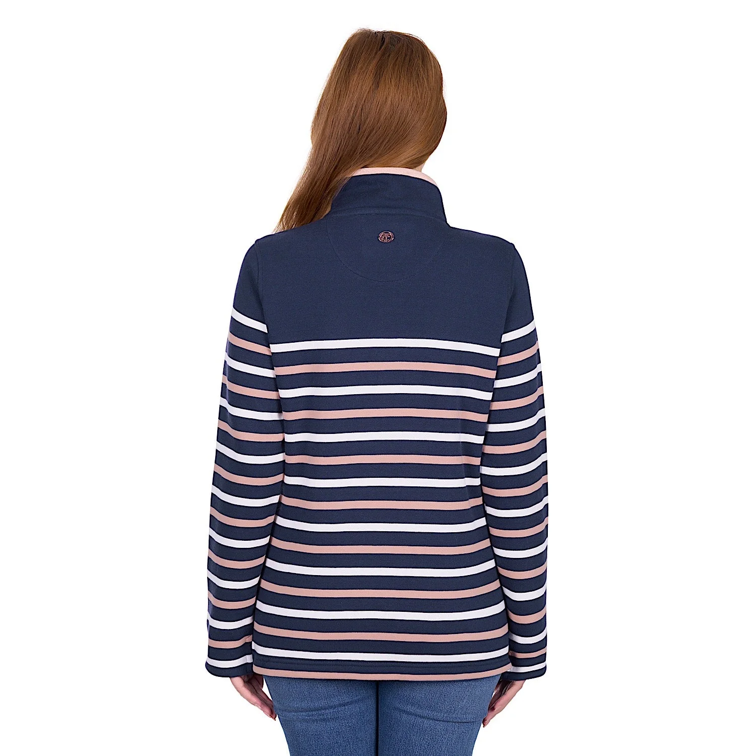 Thomas Cook Women's Hannah Rugby - Navy / Tan - Image 2