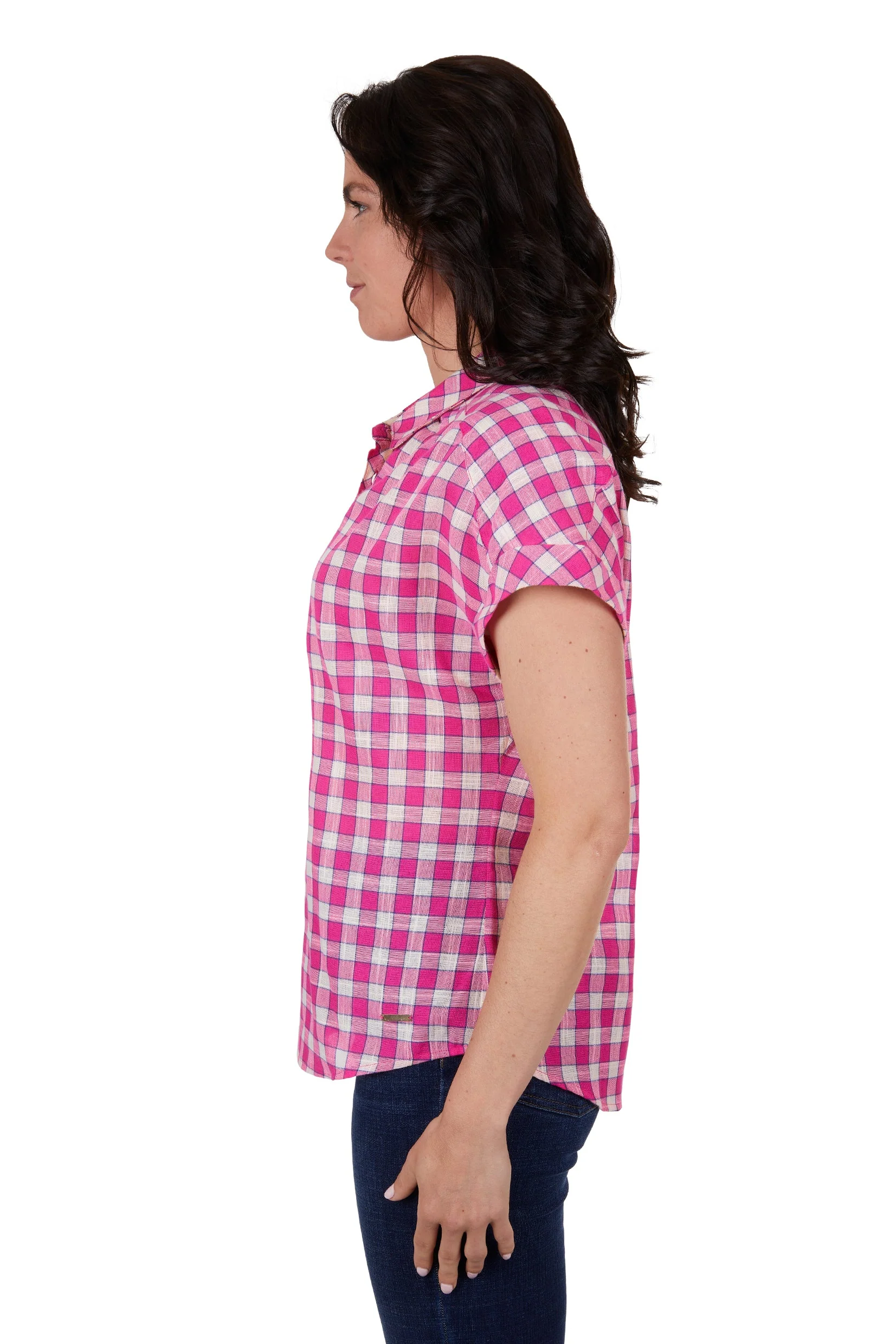 Thomas Cook Women's Ruby Short Sleeve Shirt Bright Rose - Image 5