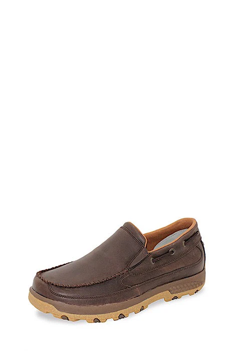 Twisted X Men's Cellstretch Slip On-Brown