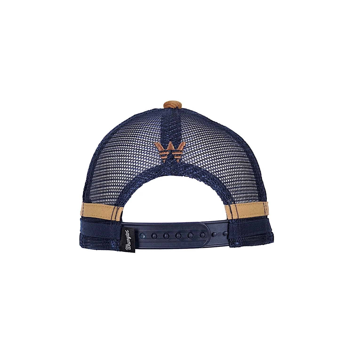 Wrangler Kids Connor Trucker Cap - Tan/Navy - Image 2