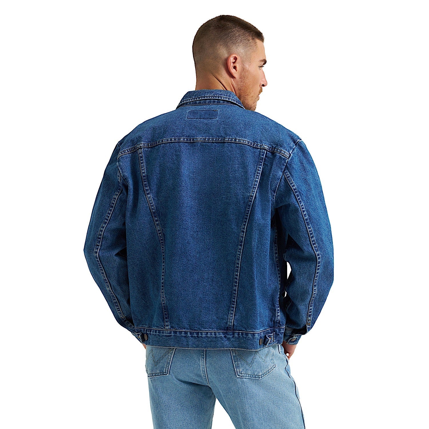 Wrangler Men's Classic Denim Jacket - Stonewash - Image 2