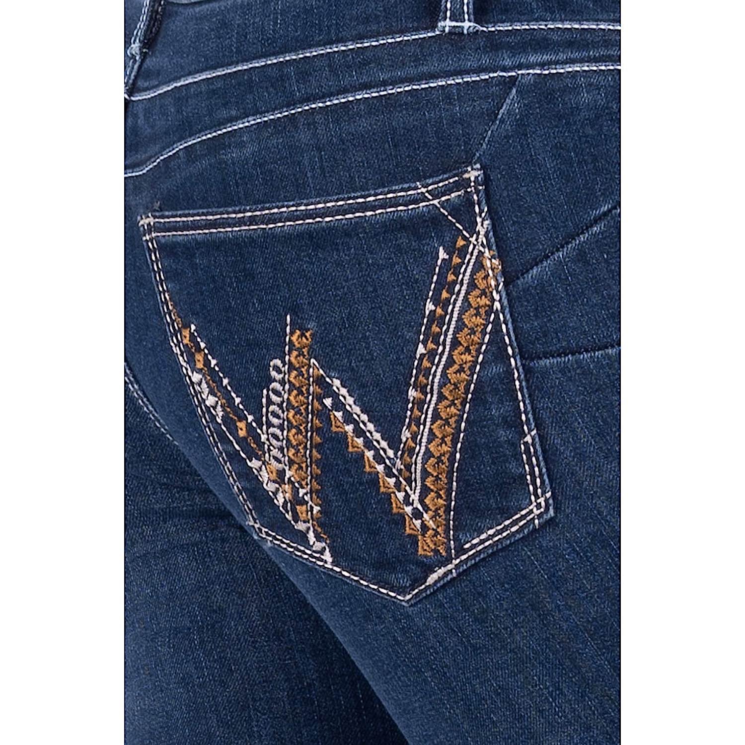 Wrangler Women's Amelia Q-Baby Booty Up Jean Indigo - Image 3