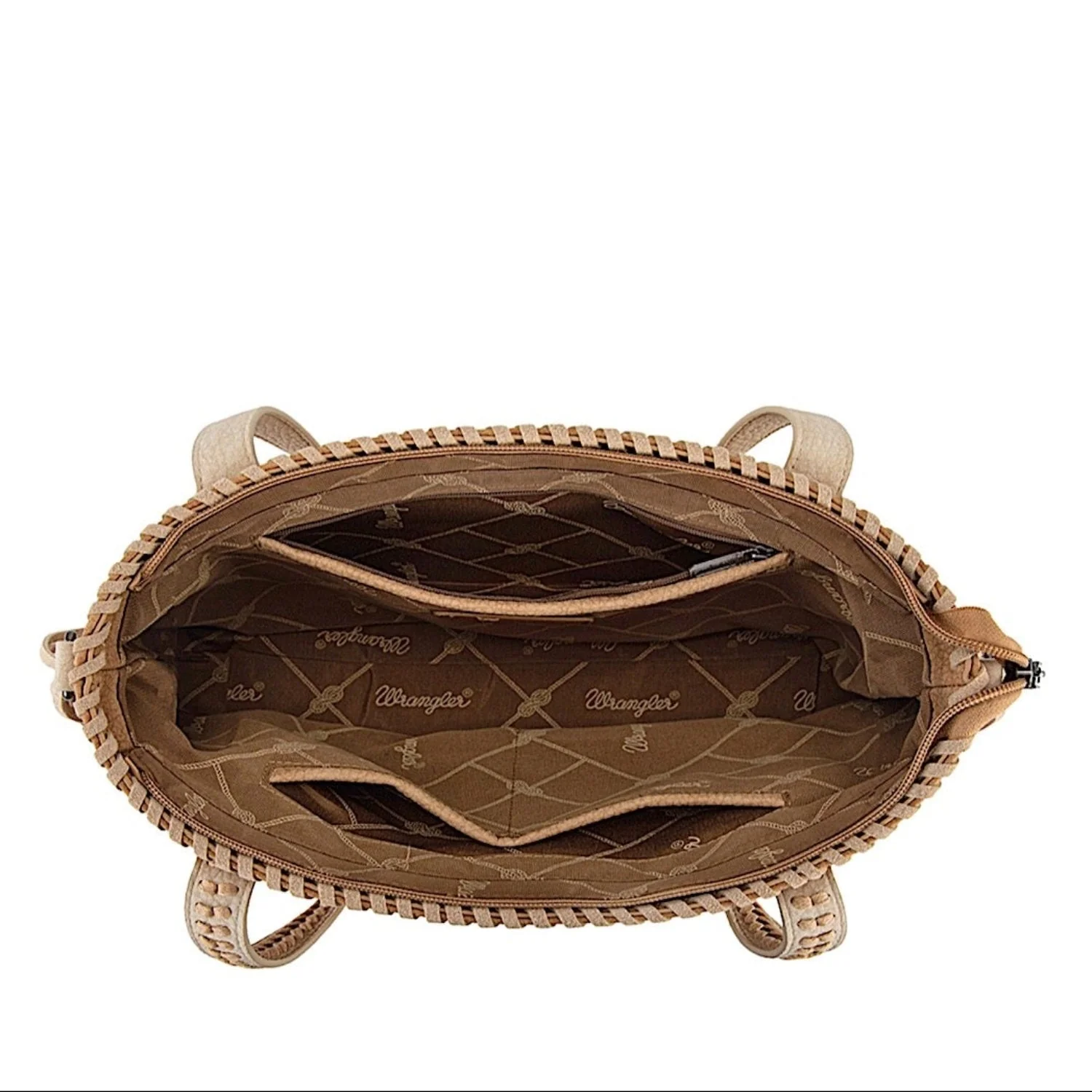 Wrangler Women's Avery Tote Bag - Light Tan - Image 3