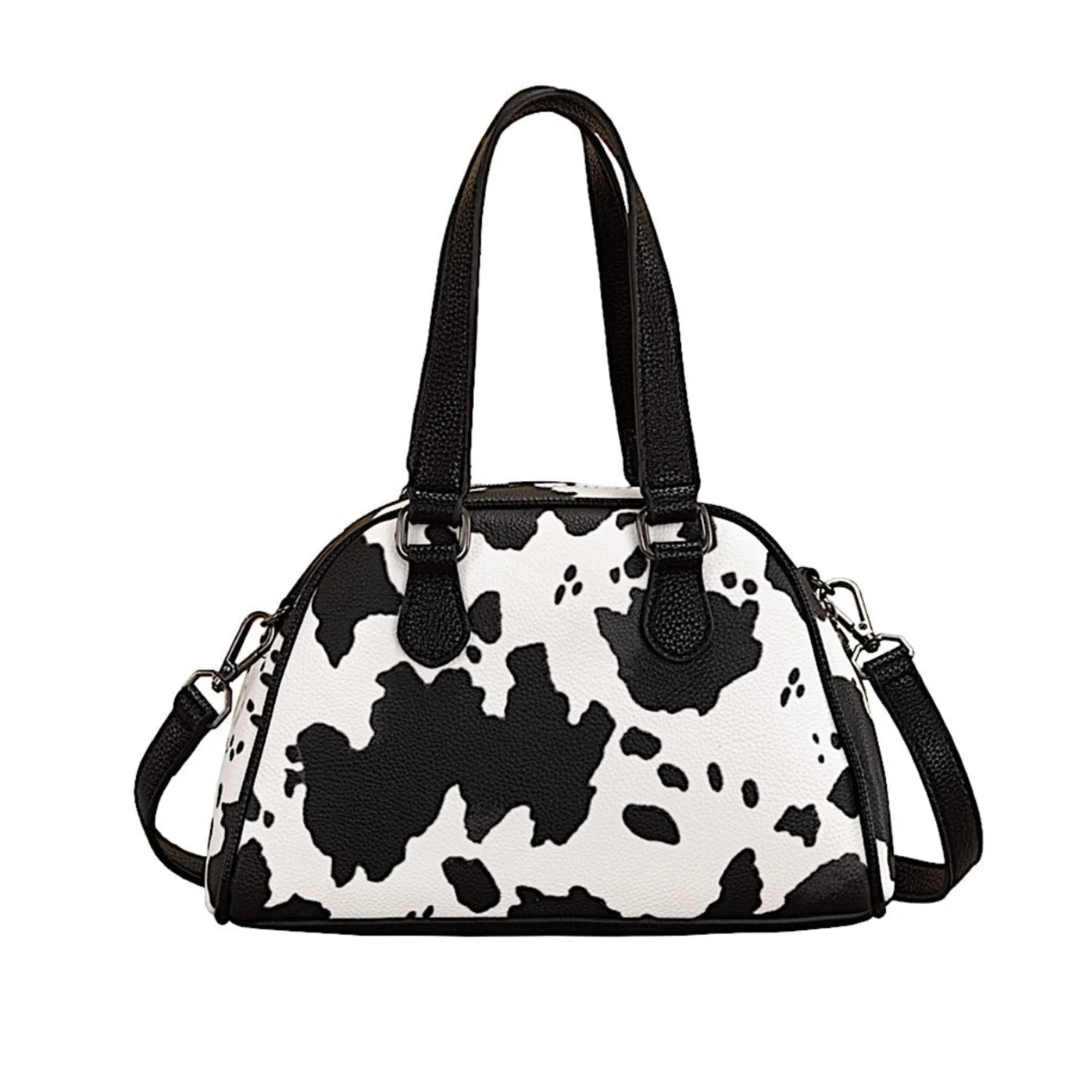 Wrangler Women's Cow Print Handbag - Black - Image 3