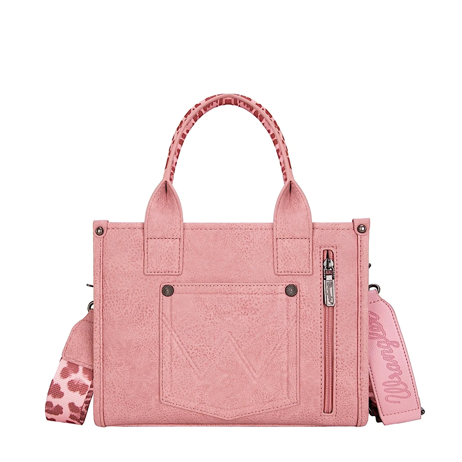 Wrangler Women's Leopard Print Crossbody Bag - Pink - Image 2