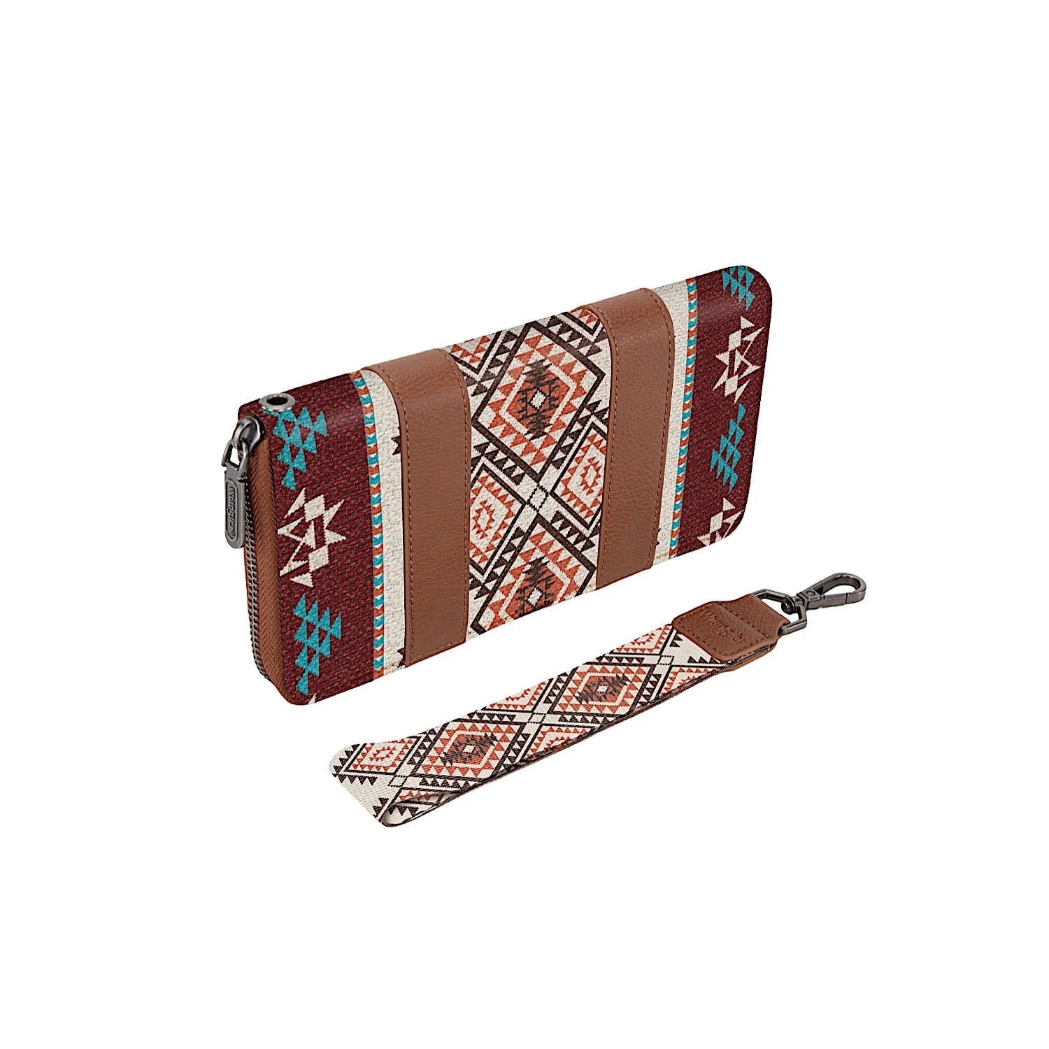 Wrangler Women's Lia Aztec Wallet - Brown - Image 2