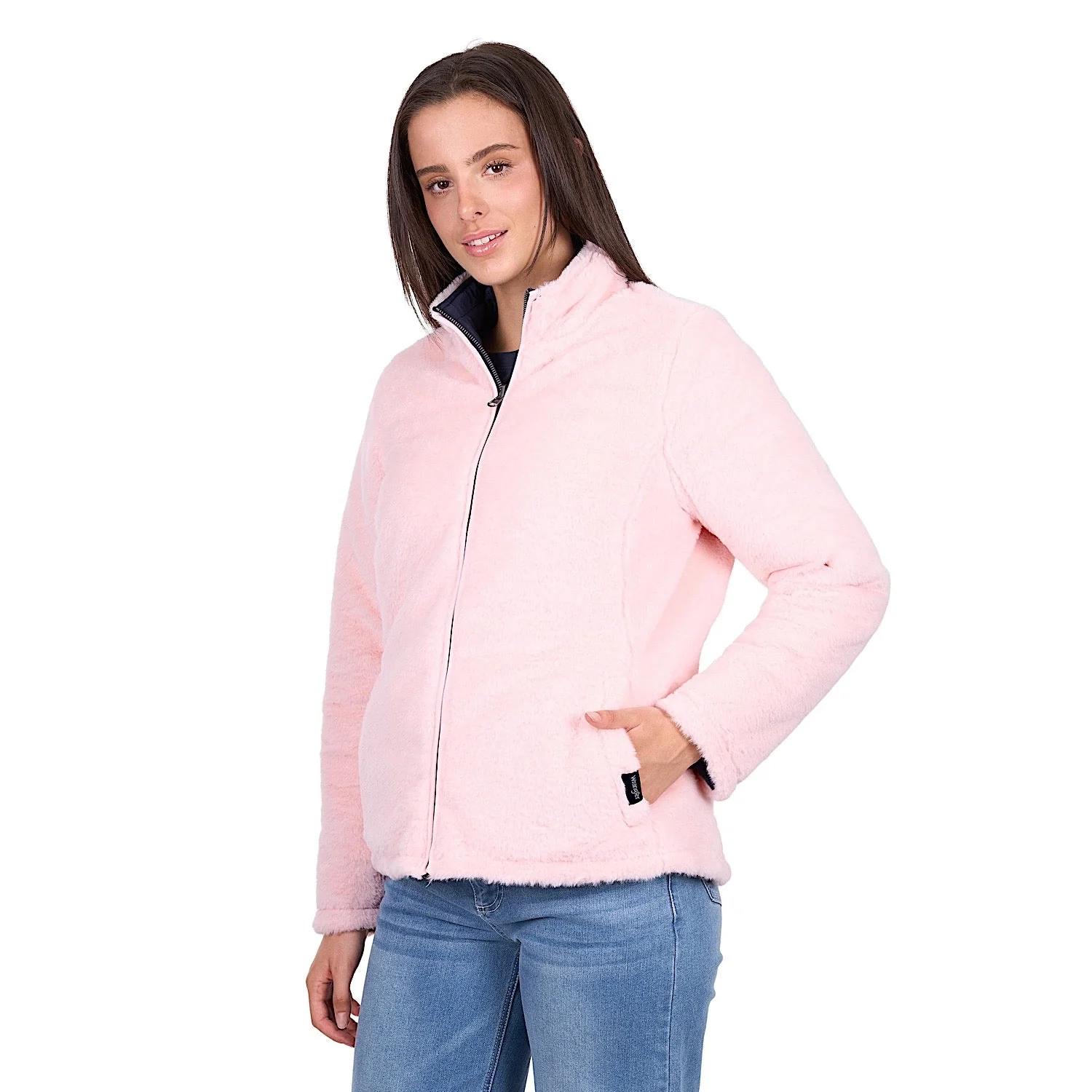 Wrangler Women's Marta Reversible Jacket - Navy/Pink - Image 2