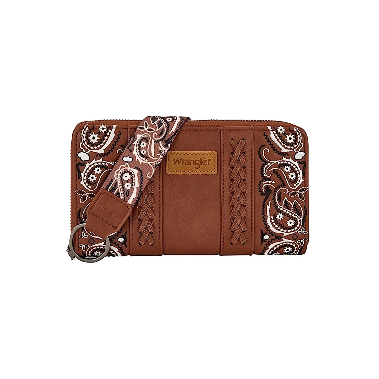 Wrangler Women's Paisley Wallet - Tan