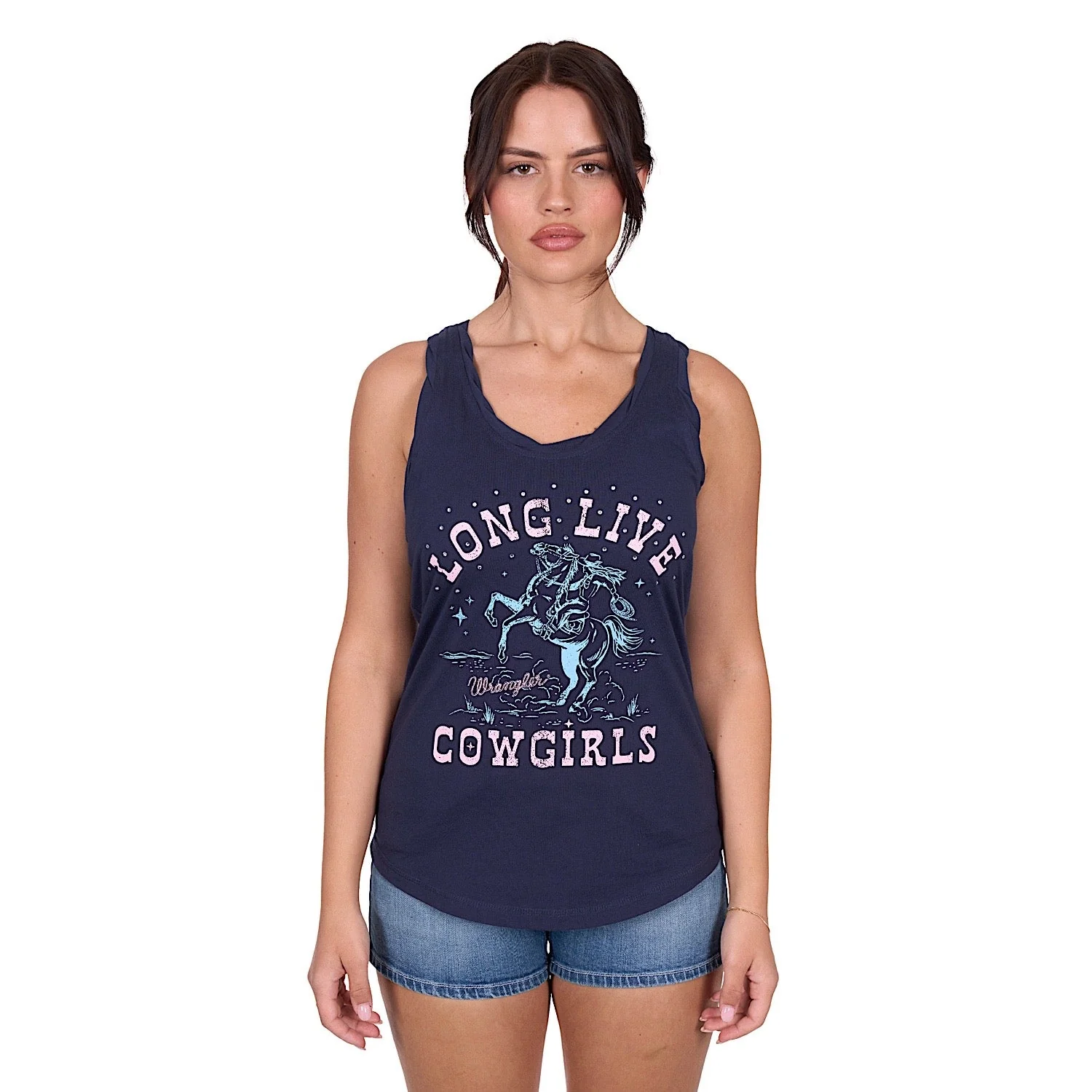 Wrangler Women's Penelope Tank - Navy - Image 5
